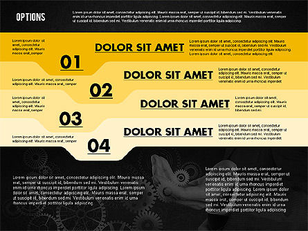 Options avec photo en arrière-plan, Diapositive 12, 02122, Modèles de présentations — PoweredTemplate.com