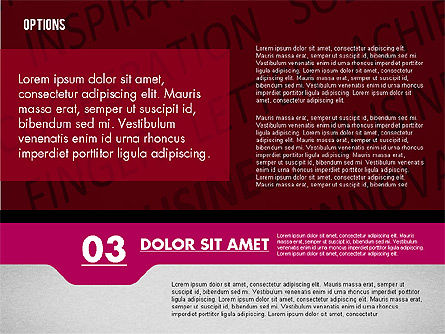 Options with Photo on Background, Slide 7, 02122, Presentation Templates — PoweredTemplate.com