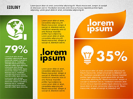  Infográfico da floresta urbana, Deslizar 3, 02126, Infográficos — PoweredTemplate.com