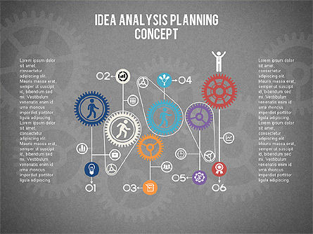 아이디어 기획 및 분석 프레젠테이션, 슬라이드 10, 02136, 비즈니스 모델 — PoweredTemplate.com