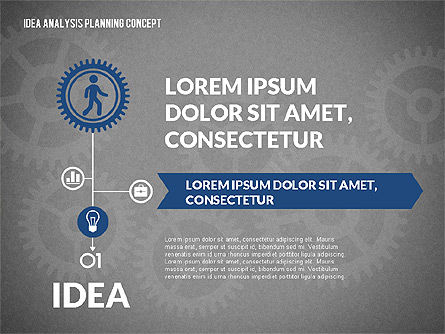 Pianificazione Idea e presentazione di analisi, Slide 12, 02136, Modelli di lavoro — PoweredTemplate.com