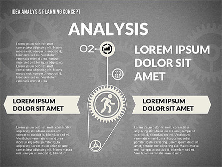Présentation de la planification et de l'analyse des idées, Diapositive 13, 02136, Modèles commerciaux — PoweredTemplate.com