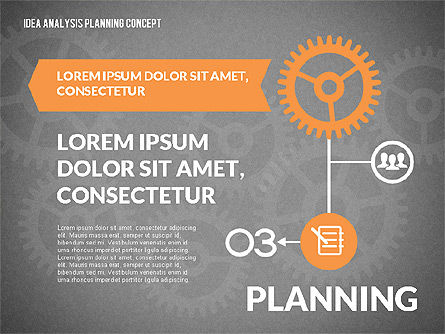 アイデアの計画と分析のプレゼンテーション, スライド 14, 02136, ビジネスモデル — PoweredTemplate.com