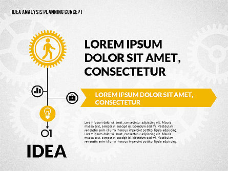 Idee planning en analyse presentatie, Dia 3, 02136, Businessmodellen — PoweredTemplate.com