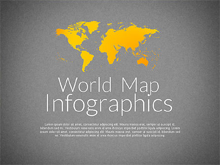 세계지도 infographics, 슬라이드 9, 02137, 인포메이션 그래픽 — PoweredTemplate.com