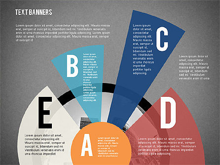 Cajas de texto en forma, Diapositiva 11, 02143, Cuadros de texto — PoweredTemplate.com