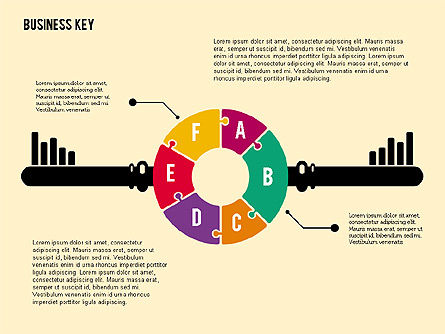 Formas del proceso del rompecabezas, Diapositiva 7, 02146, Diagramas de proceso — PoweredTemplate.com