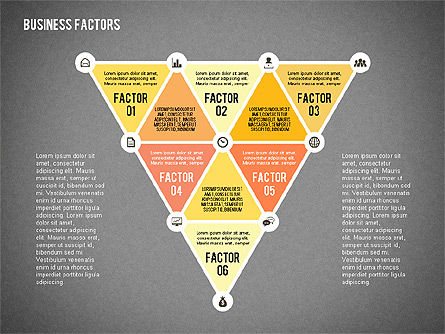 Présentation des facteurs commerciaux, Diapositive 11, 02147, Modèles de présentations — PoweredTemplate.com