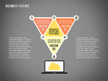 Présentation des facteurs commerciaux, Diapositive 13, 02147, Modèles de présentations — PoweredTemplate.com
