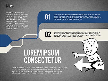 Options de l'agenda avec caractère, Diapositive 15, 02149, Modèles commerciaux — PoweredTemplate.com