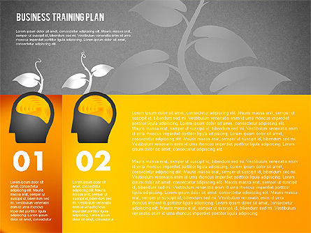 Zakelijke opleidingsplan, Dia 11, 02153, Stage diagrams — PoweredTemplate.com