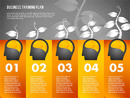 Zakelijke opleidingsplan, Dia 14, 02153, Stage diagrams — PoweredTemplate.com