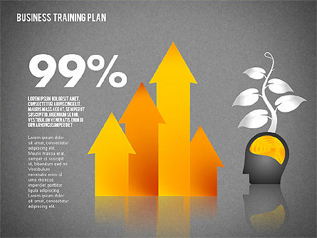 Business Training Plan, Slide 16, 02153, Stage Diagrams — PoweredTemplate.com