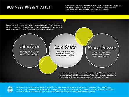 Plantilla de presentación moderna, Diapositiva 11, 02158, Plantillas de presentación — PoweredTemplate.com