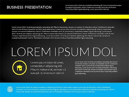 Plantilla de presentación moderna, Diapositiva 9, 02158, Plantillas de presentación — PoweredTemplate.com