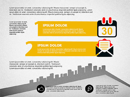 Urban presentatiesjabloon, Dia 10, 02160, Presentatie Templates — PoweredTemplate.com
