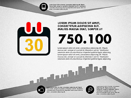 Urban presentatiesjabloon, Dia 5, 02160, Presentatie Templates — PoweredTemplate.com