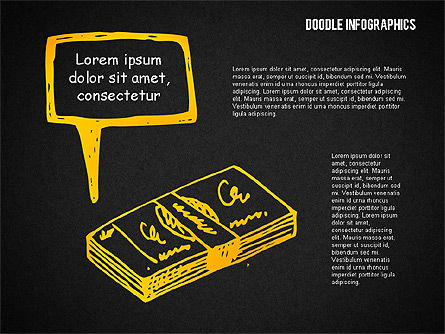 Formes de griffonnage, Diapositive 16, 02161, Formes — PoweredTemplate.com