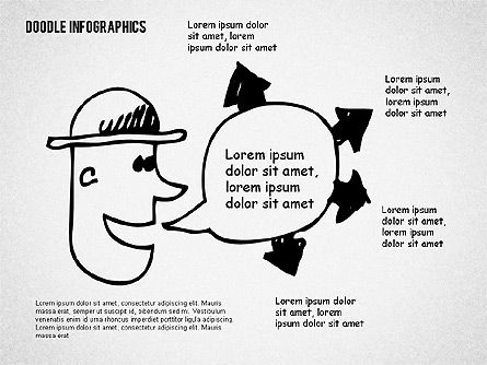 Formas del Doodle, Diapositiva 5, 02161, Formas — PoweredTemplate.com