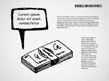 Doodle formas, Deslizar 8, 02161, Formas — PoweredTemplate.com