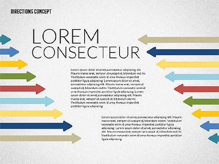 Líneas y flechas, Diapositiva 3, 02164, Formas — PoweredTemplate.com
