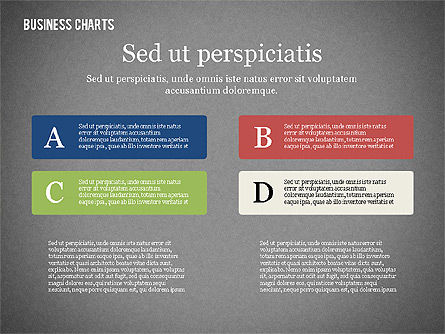 Colección de gráficos de negocios en diseño plano, Diapositiva 10, 02165, Modelos de negocios — PoweredTemplate.com