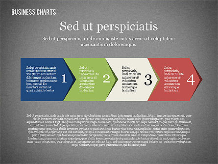 Colección de gráficos de negocios en diseño plano, Diapositiva 13, 02165, Modelos de negocios — PoweredTemplate.com