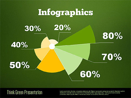 Denk groen presentatiesjabloon, Dia 18, 02167, Presentatie Templates — PoweredTemplate.com