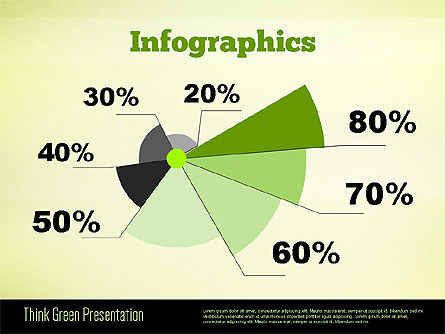 Think green template de présentation, Diapositive 8, 02167, Modèles de présentations — PoweredTemplate.com