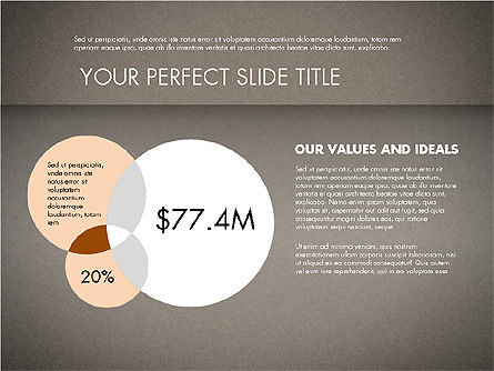 Bedrijfs creativiteit presentatiesjabloon, Dia 12, 02168, Presentatie Templates — PoweredTemplate.com