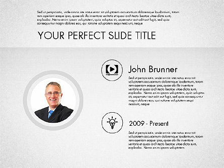 Plantilla de presentación de creatividad empresarial, Diapositiva 6, 02168, Plantillas de presentación — PoweredTemplate.com