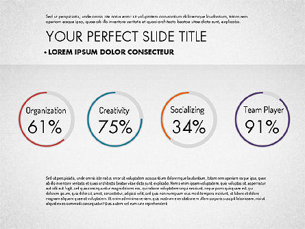 Bedrijfs creativiteit presentatiesjabloon, Dia 9, 02168, Presentatie Templates — PoweredTemplate.com
