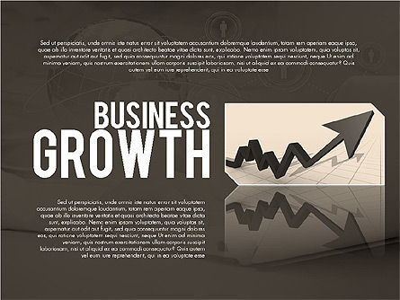 Modèle de présentation de croissance commerciale, Diapositive 11, 02169, Modèles de présentations — PoweredTemplate.com