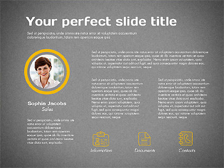 Modèle de présentation du renseignement, Diapositive 15, 02170, Modèles de présentations — PoweredTemplate.com