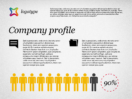 Template Presentasi Profil Perusahaan, Slide 3, 02171, Templat Presentasi — PoweredTemplate.com