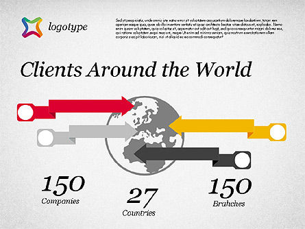 Plantilla de presentación de la empresa, Diapositiva 5, 02171, Plantillas de presentación — PoweredTemplate.com
