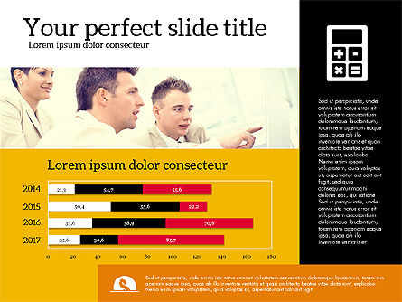 Company presentatiesjabloon, Dia 10, 02173, Presentatie Templates — PoweredTemplate.com