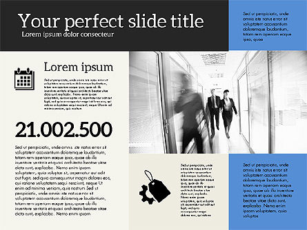 Company presentatiesjabloon, Dia 13, 02173, Presentatie Templates — PoweredTemplate.com