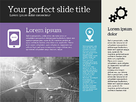 Company Presentation Template, Slide 18, 02173, Presentation Templates — PoweredTemplate.com