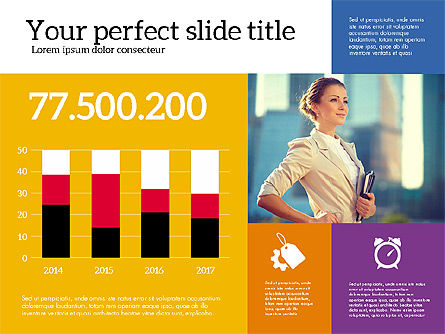 Company presentatiesjabloon, Dia 7, 02173, Presentatie Templates — PoweredTemplate.com