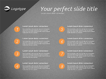 Elegant presentatiesjabloon, Dia 12, 02174, Presentatie Templates — PoweredTemplate.com