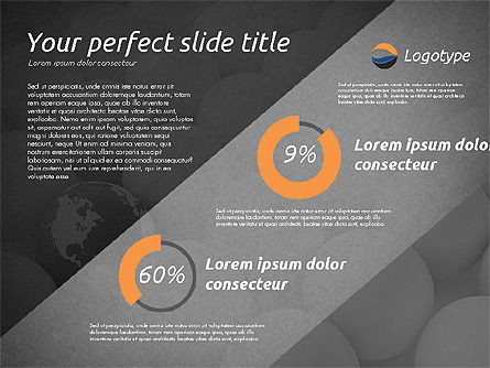 Plantilla de presentación elegante, Diapositiva 14, 02174, Plantillas de presentación — PoweredTemplate.com