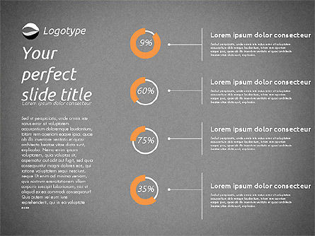 Modèle de présentation élégant, Diapositive 16, 02174, Modèles de présentations — PoweredTemplate.com