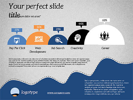 Plantilla de presentación de creatividad, Diapositiva 13, 02175, Plantillas de presentación — PoweredTemplate.com