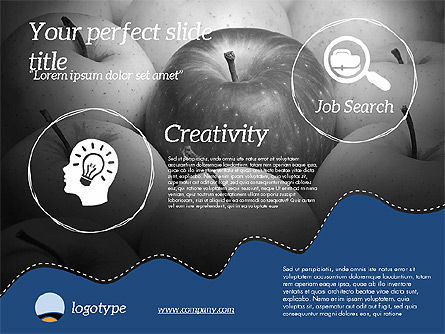Plantilla de presentación de creatividad, Diapositiva 16, 02175, Plantillas de presentación — PoweredTemplate.com