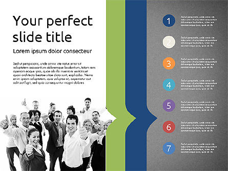 Company Results Presentation Template, Slide 12, 02177, Presentation Templates — PoweredTemplate.com
