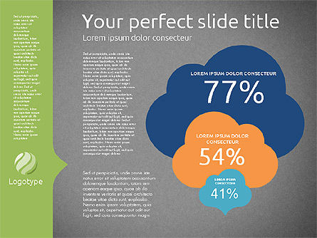 Company Results Presentation Template, Slide 14, 02177, Presentation Templates — PoweredTemplate.com