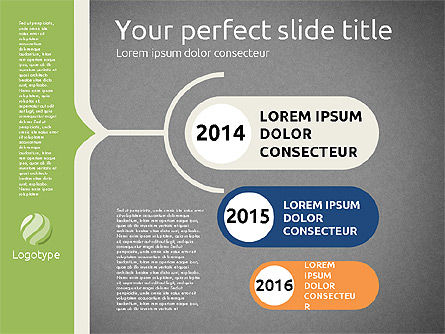 Company Results Presentation Template, Slide 16, 02177, Presentation Templates — PoweredTemplate.com