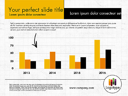 Plantilla de presentación oscuro y amarillo, Diapositiva 7, 02178, Plantillas de presentación — PoweredTemplate.com