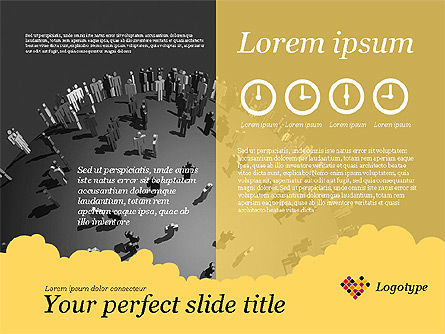 킥오프 모임 프리젠 테이션 템플릿, 슬라이드 19, 02181, 프레젠테이션 템플릿 — PoweredTemplate.com